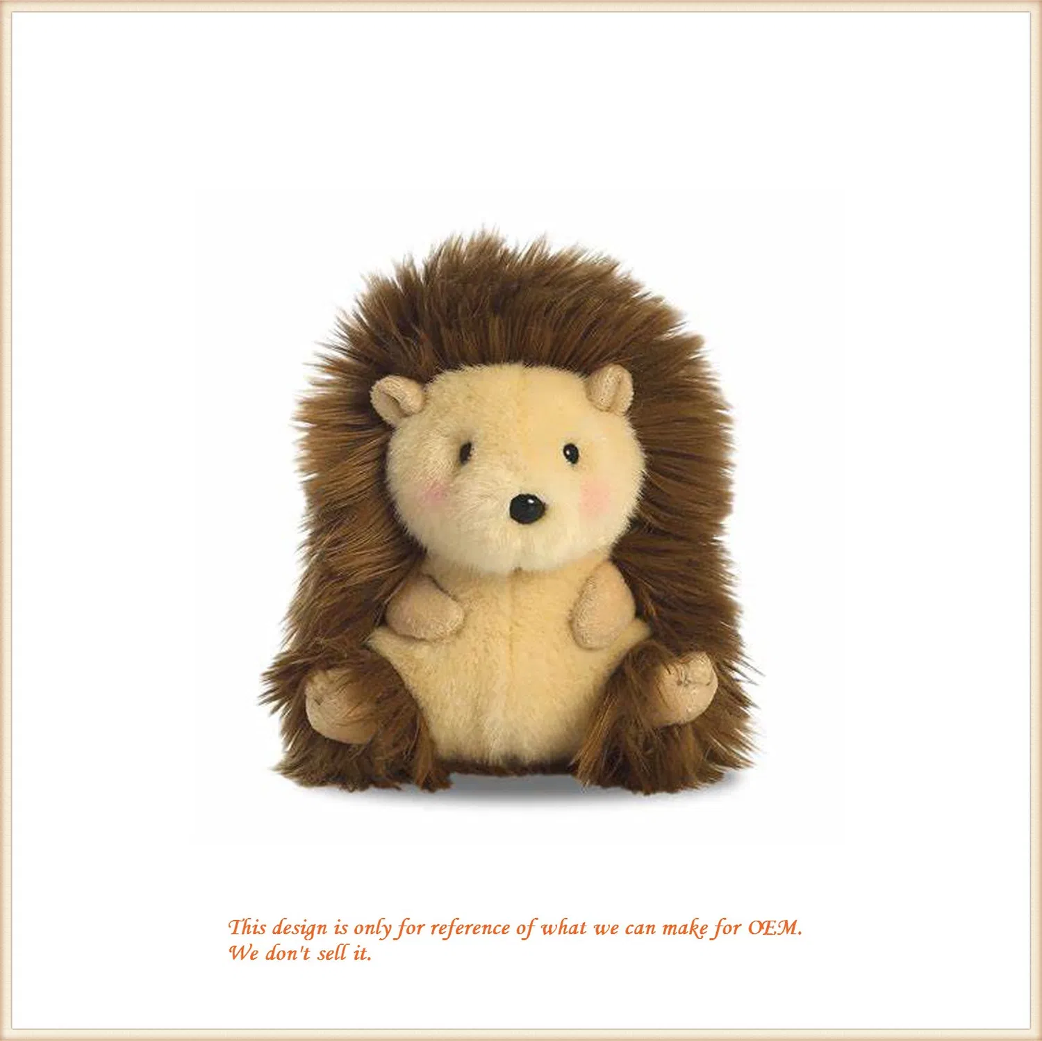 子供用の愛らしいハリネズミのぬいぐるみ動物のおもちゃ